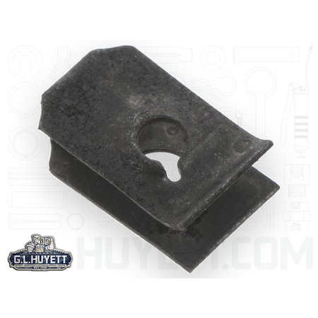 A Raymond Tinnerman U-Nut ScrSz 6-32 Pnl Thk .135-.150 PL EFUN-C15471-632-27/B